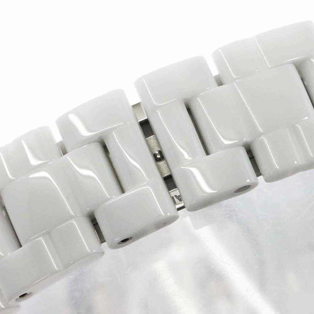 Chanel Mademoiselle J12 La Pausa H7481 Limited Edition Men's Watch White Cera... - Picture 7 of 7